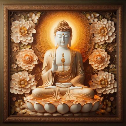 Khung hình Phật A Di Đà